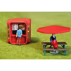 Kiosk gastronomiczny K-67 bez oświetlenia