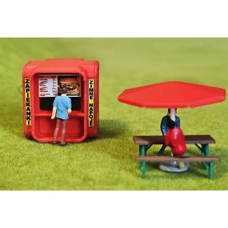 Kiosk gastronomiczny K-67 bez oświetlenia