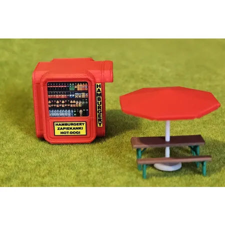 Kiosk gastronomiczny K-67 bez oświetlenia