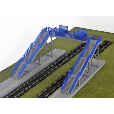 Kładka nad torami – połącznie 2 peronów