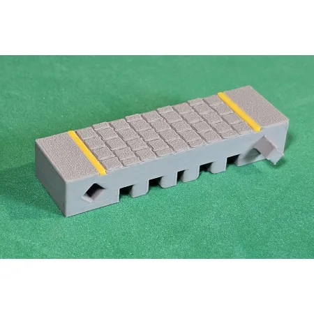 Zakończenie proste do peronu wyspowego H0 1:87