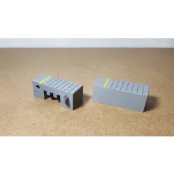 Zakończenie proste do peronu bocznego wysokiego H0 1:87