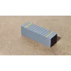 Zakończenie proste do peronu wyspowego wysokiego H0 1:87