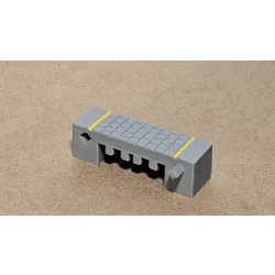 Zakończenie proste do peronu wyspowego wysokiego H0 1:87