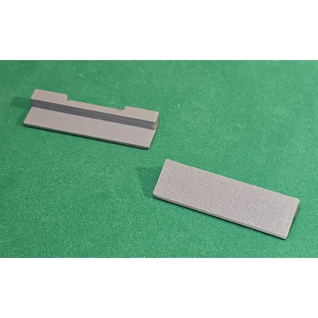 Łącznik obniżenia peronu z torem H0 1:87