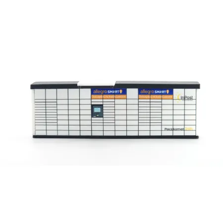 Automat paczkowy "Biały" bez oświetlenia