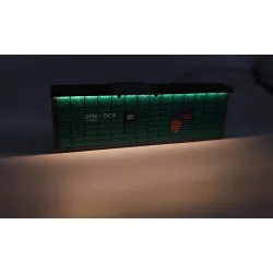 Automat paczkowy "Zielony" z oświetleniem