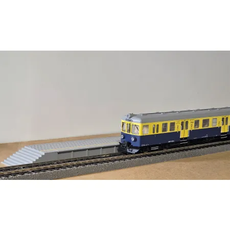 Peron boczny wysoki do torów z podsypką H0 1:87 20 cm modułowy