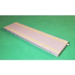 Peron wyspowy H0 1:87 20 cm modułowy PRL