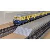 Peron wyspowy wysoki do torów z podsypką H0 1:87 20 cm modułowy