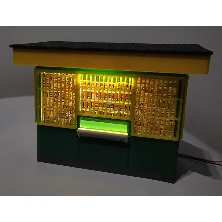 Kiosk "RUCH" z oświetleniem