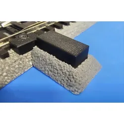 Miniaturowy płynny napęd zwrotnicy na-makietowy