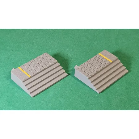 Schody końcowe do peronu bocznego H0 1:87