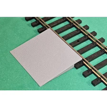 Zejście z torów do poziomu gruntu H0 1:87