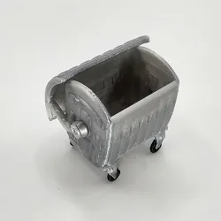 Kontener na śmieci "metalowy"