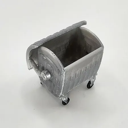 Kontener na śmieci "metalowy"