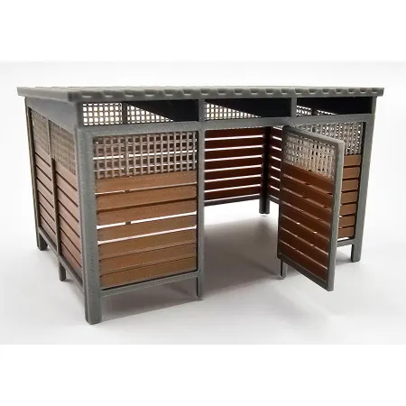 Wiata śmietnikowa współczesna