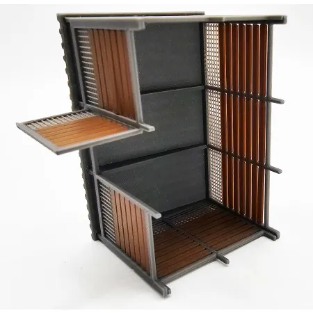 Wiata śmietnikowa współczesna